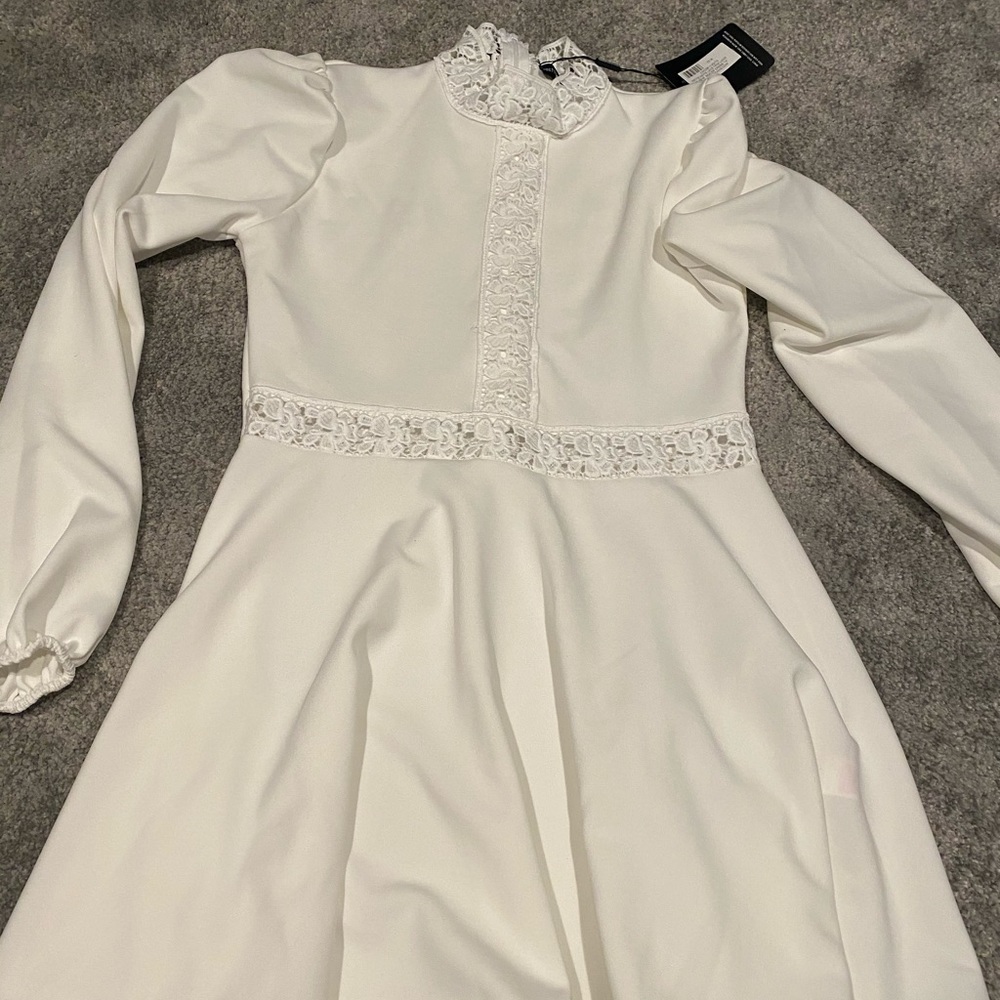 PrettyLittleThing high neck dress